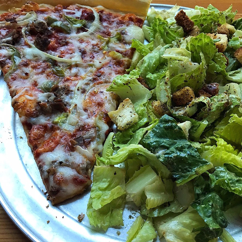 Quality Bar - $10 Lunch Special (M-F 11am to 2pm). Slice + salad + draft, well, or house wine. Excellent deal! Pizza shown is: It's Always Sunny In PDX. - Cocktail Bars Near Me - Portland, Oregon Quality Bar - $10 Lunch Special (M-F 11am to 2pm). Slice + salad + draft, well, or house wine. Excellent deal! Pizza shown is: It's Always Sunny In PDX. - Cocktail Bars Near Me - Portland, Oregon