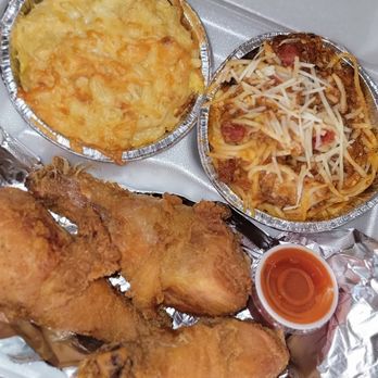 Cookie’s Comforts - Baked Mac Baked Spaghetti and Wings - Caterers Near Me