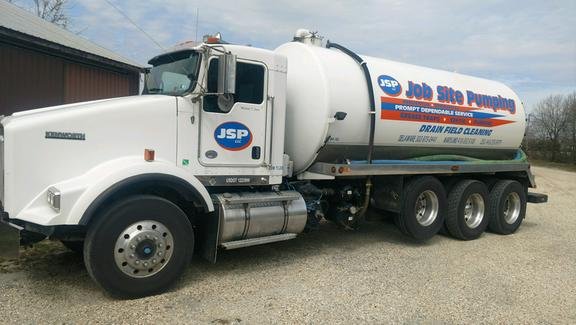 Slide of Job Site Pumping