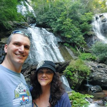 Anna Ruby Falls - Hiking Near Me - White, Georgia Anna Ruby Falls - Hiking Near Me - White, Georgia