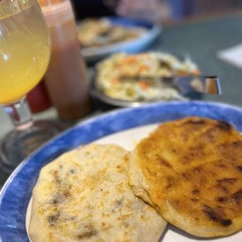 Cuscatlan Comida Salvadoreña - Frijol con queso and chorizo con queso - Salvadoran Near Me - Escondido, California