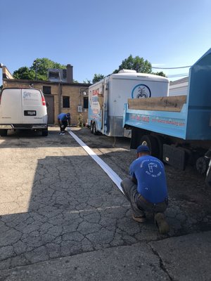 Reliance Plumbing Sewer & Drainage Logo