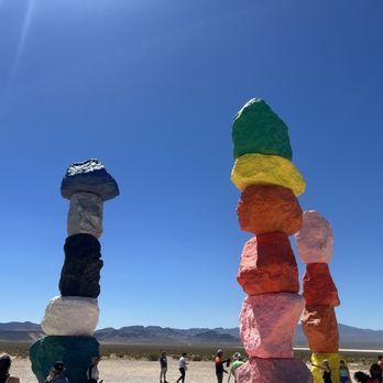 Seven Magic Mountains - Public Art Near Me - Las Vegas, Nevada
