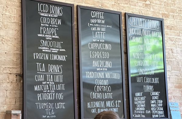Menu photo 1 North Perk Coffee Petoskey, MI Menu photo 1 North Perk Coffee Petoskey, MI