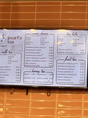 Menu photo 6 Pearl's Tea - Cumming Cumming, GA