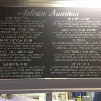 Lake Effect Artisan Ice Cream - These are their specialty sundaes - Ice Cream & Frozen Yogurt Near Me - Buffalo, New York
