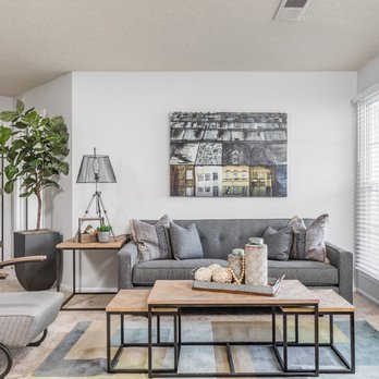 Steeplechase Apartments - Interior - Living Room - Apartments Near Me - Bloomington, Indiana