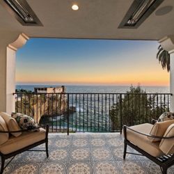 Team Laguna - This is the master bedroom's balcony view at 31711 Seacliff Drive Laguna Beach, Ca.