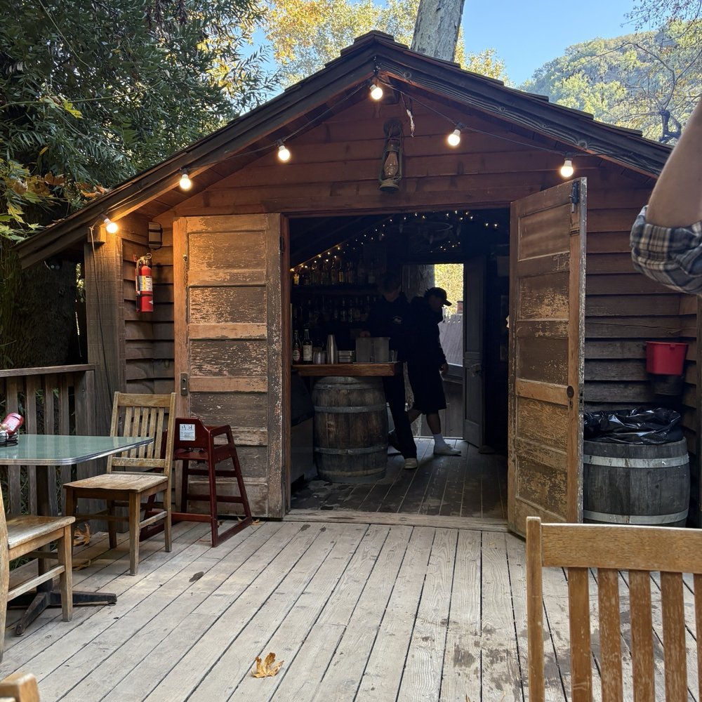 Cold Spring Tavern - Patio area toward the back - American Near Me - Santa Barbara, California Cold Spring Tavern - Patio area toward the back - American Near Me - Santa Barbara, California