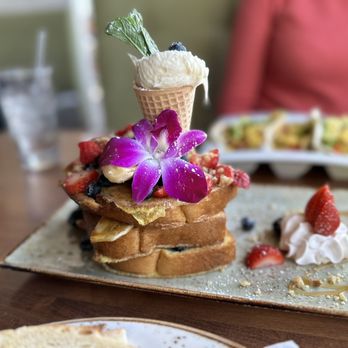 Fairview Farmers - Banana Split Brioche French Toast - Breakfast & Brunch Near Me - Fairview, Texas