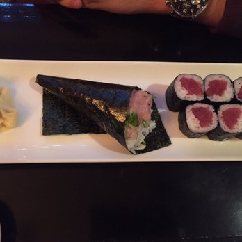 Murakami - Tuna cut roll and albacore onion hand roll - Japanese Near Me - Los Angeles, California