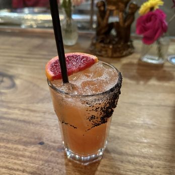 Supper - Blood orange margarita - Italian Near Me - New York, New York