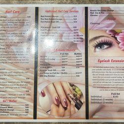 Luxie Nails Spa - services and pricing