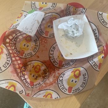 Dave's Hot Chicken - Finished 10pc. 10 pc. Dave's Bites w/ Fries basket. - Chicken Shop Near Me - Spring, Texas