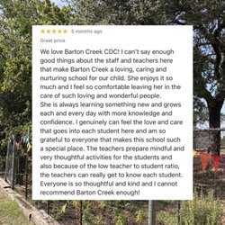 Barton Creek Child Development Center