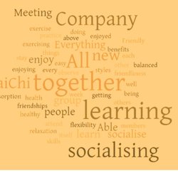 Huntun Tai Chi - We make all our participants feel welcome and join in what level the physical activity they would like to do