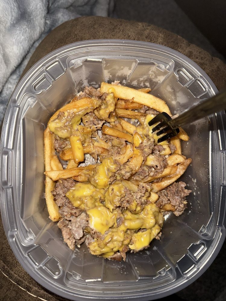 Food from Pardon My Cheesesteak