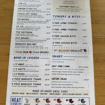 Tumble 22 - Menu - Sandwiches Near Me - San Marcos, Texas