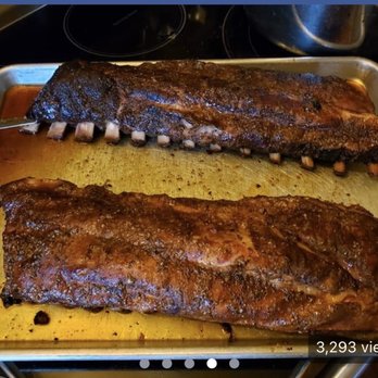 Rib Shack - Ribs ready to serve!! Yum! - Barbeque Near Me - Bowie, Texas