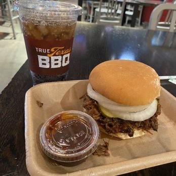 True Texas BBQ - Regular Chopped Brisket Sandwich - Barbeque Near Me - Plano, Texas True Texas BBQ - Regular Chopped Brisket Sandwich - Barbeque Near Me - Plano, Texas