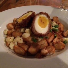 Scotch egg hashbrowns Scotch egg hashbrowns