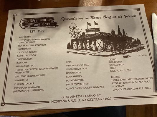 Menu photo 7 Brennan & Carr Brooklyn, NY