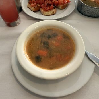 Acqua e Farina - Minestrone soup and bruschetta - Italian Near Me - Hayward, California