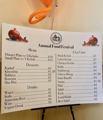 ANNUAL ARMENIAN FOOD FESTIVAL - Updated January 2025 - 14 Photos - 275
