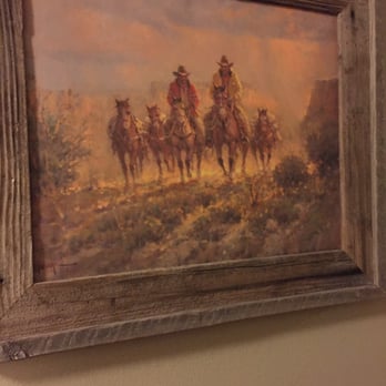 Key Motel - Some of the western themed artwork - Hotels Near Me - Rawlins, Wyoming
