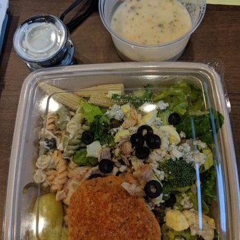 Salad Station - $13 this go round. The brocolli and cheese soup is OH SO good. - Salad Near Me - Tampa, Florida Salad Station - $13 this go round. The brocolli and cheese soup is OH SO good. - Salad Near Me - Tampa, Florida
