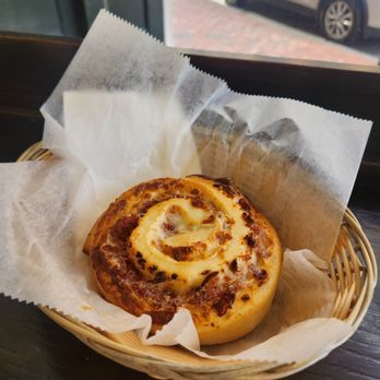 The Baker - Linguica cheese bread! - Coffee & Tea Near Me - New Bedford, Massachusetts