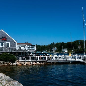 Rope Loft - a view of a dock with a boat docked - Seafood Near Me - Chester, Nova Scotia Rope Loft - a view of a dock with a boat docked - Seafood Near Me - Chester, Nova Scotia