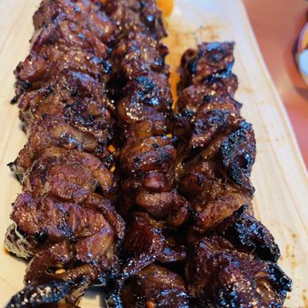 Max's Restaurant - Bbq sticks (there were 4, we ate 1 before remembering to take a pic) - Filipino Near Me - Las Vegas, Nevada Max's Restaurant - Bbq sticks (there were 4, we ate 1 before remembering to take a pic) - Filipino Near Me - Las Vegas, Nevada