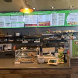 Croc Soup Company - Menu board and front counter