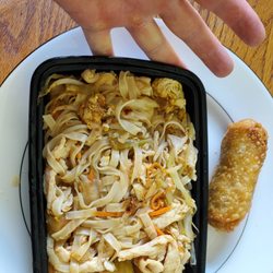 China King - Small portion. This is a 17$ dinner... looks more like a side dish.