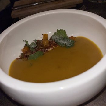 Sepia - Butternut squash soup - New American Near Me - Chicago, Illinois Sepia - Butternut squash soup - New American Near Me - Chicago, Illinois