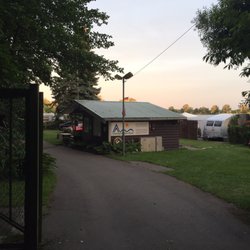 Campingplatz Hohes Elbufer - Einfahrt