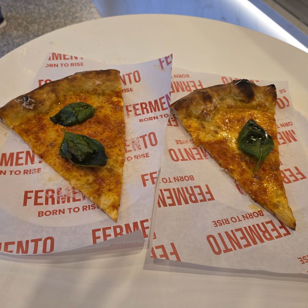 Fermento Pizza - Upside-down vodka slice - Pizza Near Me - New York, New York Fermento Pizza - Upside-down vodka slice - Pizza Near Me - New York, New York