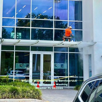 Tropical Window Cleaning Services - Pressure washing building Miramar FL 06/2024 - Window Washing Near Me - Miami, Florida Tropical Window Cleaning Services - Pressure washing building Miramar FL 06/2024 - Window Washing Near Me - Miami, Florida