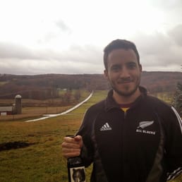 Rainy day in November when we visited -- with a bottle of the Ursa Major in hand! Rainy day in November when we visited -- with a bottle of the Ursa Major in hand!