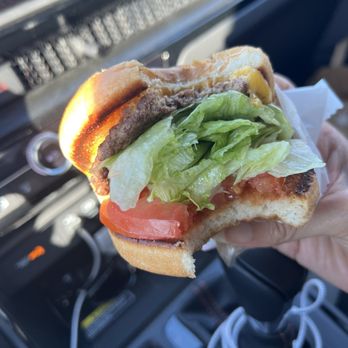 In-N-Out Burger - Wish I took the picture before I bit into it - Fast Food Near Me - Davis, California