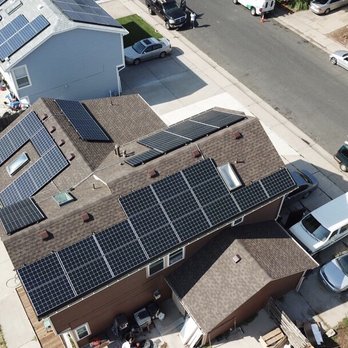 HRI Roofing And Construction - Denver Home Final Pic with Solar reattached - Roofing Near Me - Denver, Colorado HRI Roofing And Construction - Denver Home Final Pic with Solar reattached - Roofing Near Me - Denver, Colorado