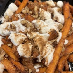 Potato Island - Sweet potato fries loaded with