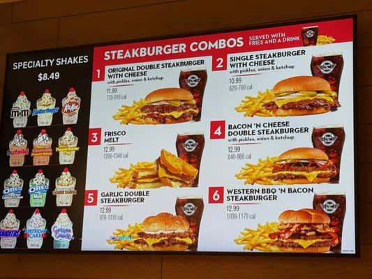 Menu photo 1 Steak N Shake Las Vegas, NV Menu photo 1 Steak N Shake Las Vegas, NV