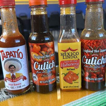 Mariscos Corona - The best sauces - Mexican Near Me - Van Nuys, California