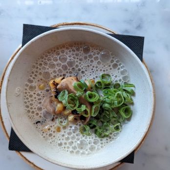 Moeca - Green crab custard - Seafood Near Me - Cambridge, Massachusetts