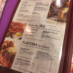 Ali's Grill and Bar - Menu