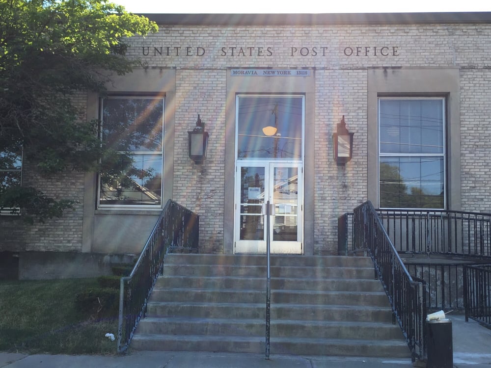 US POST OFFICE Updated June 2024 100 S Main St, Moravia, New York