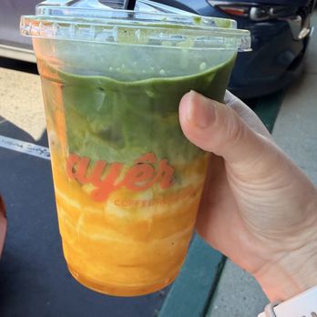Ayer Coffee - Mango Matcha - Coffee & Tea Near Me - Tustin, California