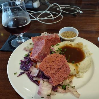 Quarter Celtic Brewpub - Corned beef and cabbage. - Brewpubs Near Me - Albuquerque, New Mexico